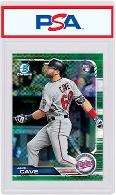 Jake Cave 2019 Bowman Chrome X Rookie Green X-Fractor /31 #5 Buy Jake Cave 2019 Bowman Chrome X Rookie Green X-Fractor /31 #5