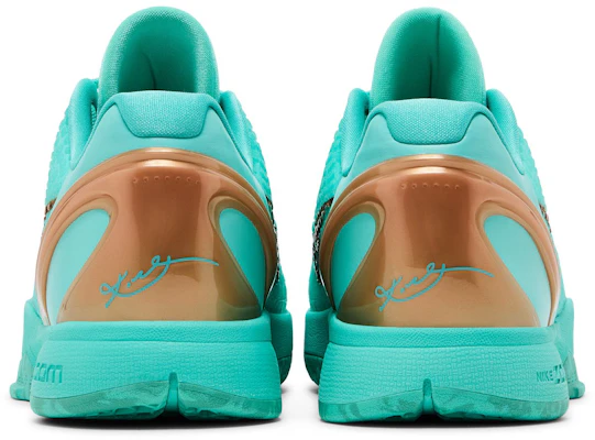 Jalen Brunson x Nike Zoom Kobe 6 Protro ''Patung Liberty'' IQ5774-300 Details for Jalen Brunson x Nike Zoom Kobe 6 Protro ''Patung Liberty'' IQ5774-300