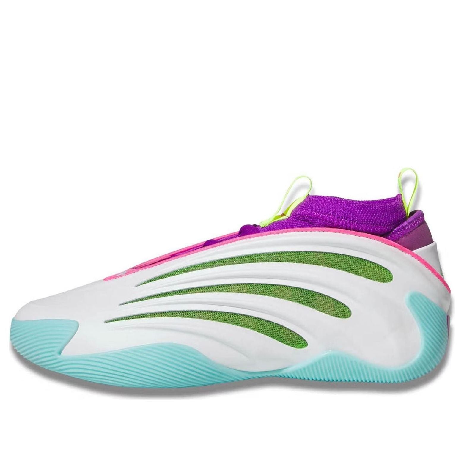 Jalen Williams x adidas Harden Vol. 9 'White Lucid Lime Pink' JQ4003