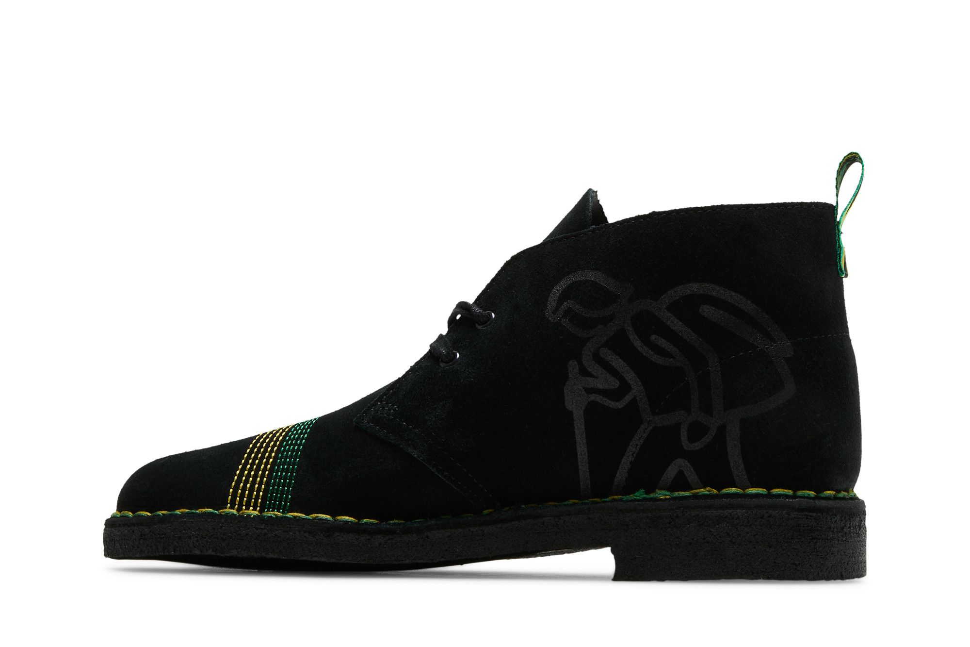Lookbook Jamaica x Clarks Desert Boot ''Zwart'' 26155917