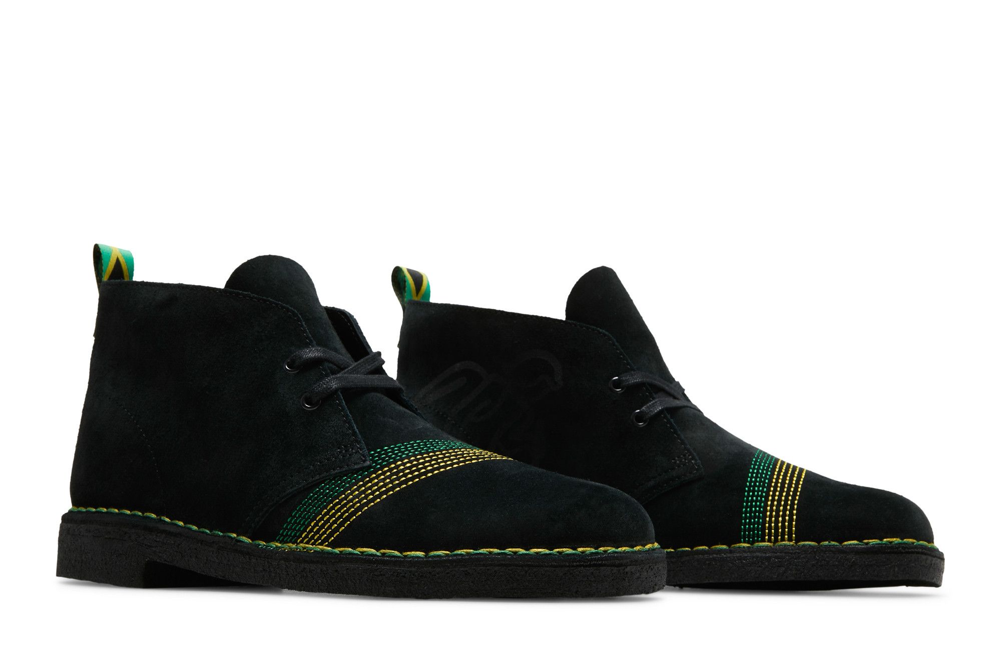 Cheap Jamaica x Clarks Desert Boot ''Zwart'' 26155917