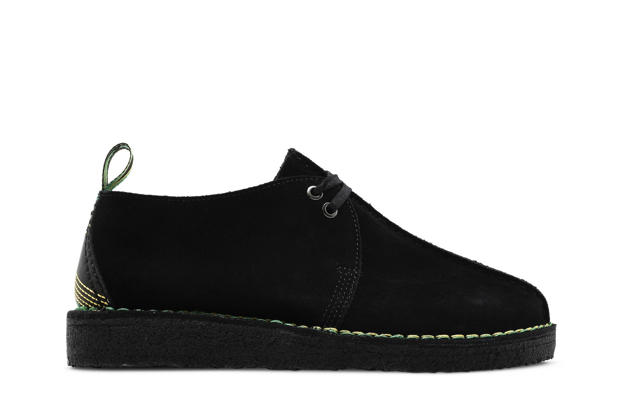 Jamaica x Clarks Desert Trek 'Black' 26156058