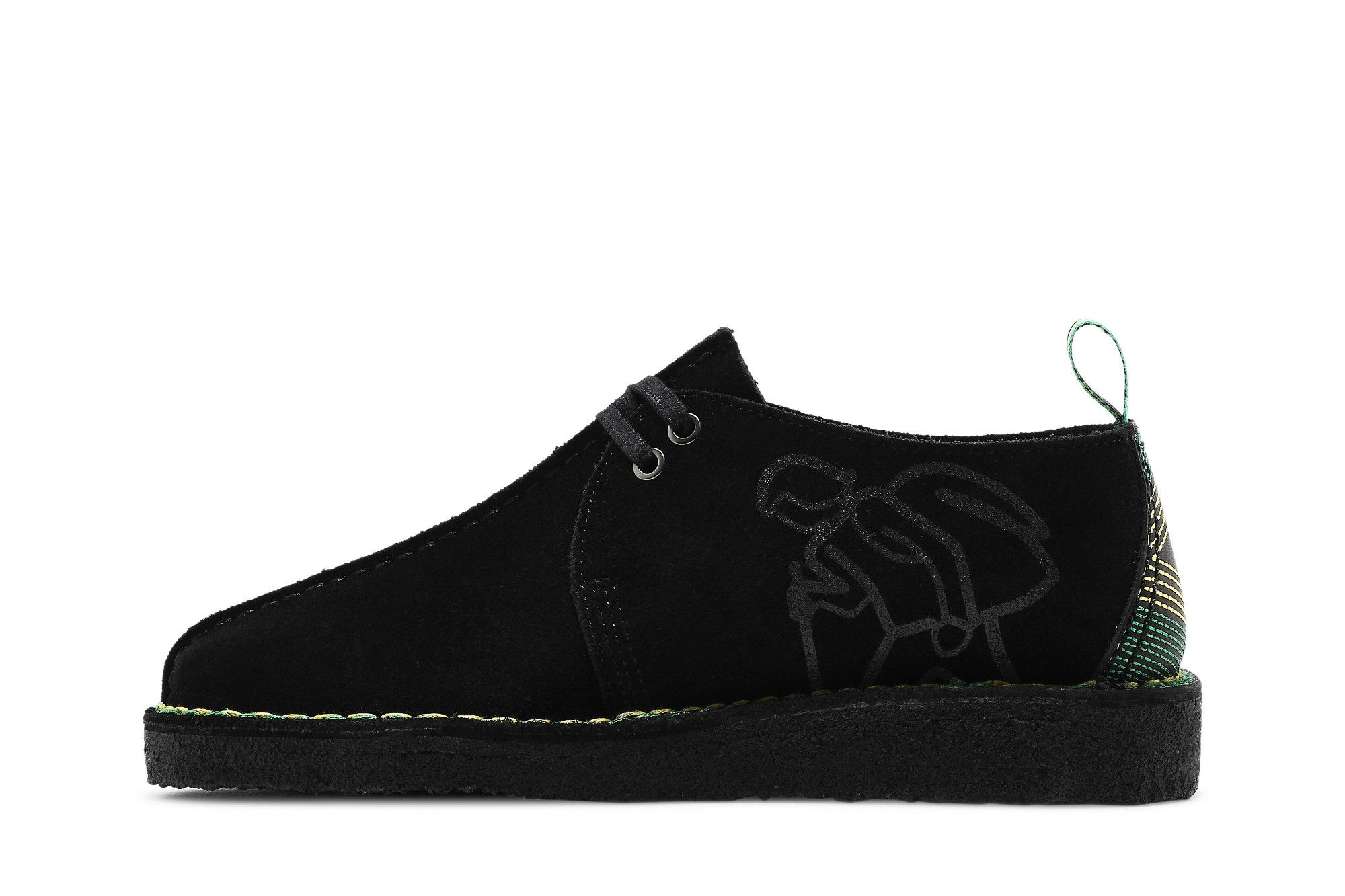 Lookbook 牙買加 x Clarks Desert Trek '黑色' 26156058