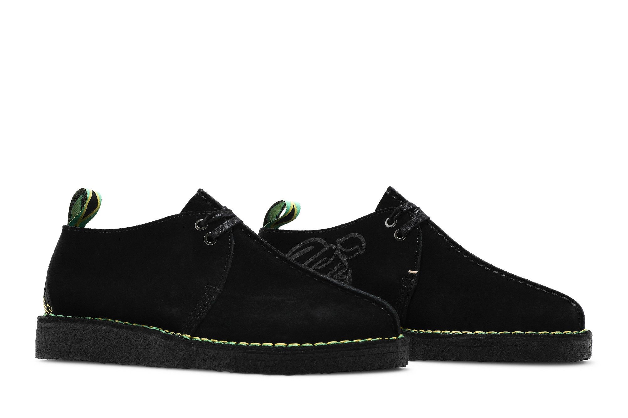 Cheap 牙買加 x Clarks Desert Trek '黑色' 26156058