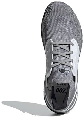 James Bond 007 x adidas UltraBoost 20 ''No Time to Die - Grigio'' FY0647 Details for James Bond 007 x adidas UltraBoost 20 ''No Time to Die - Grigio'' FY0647