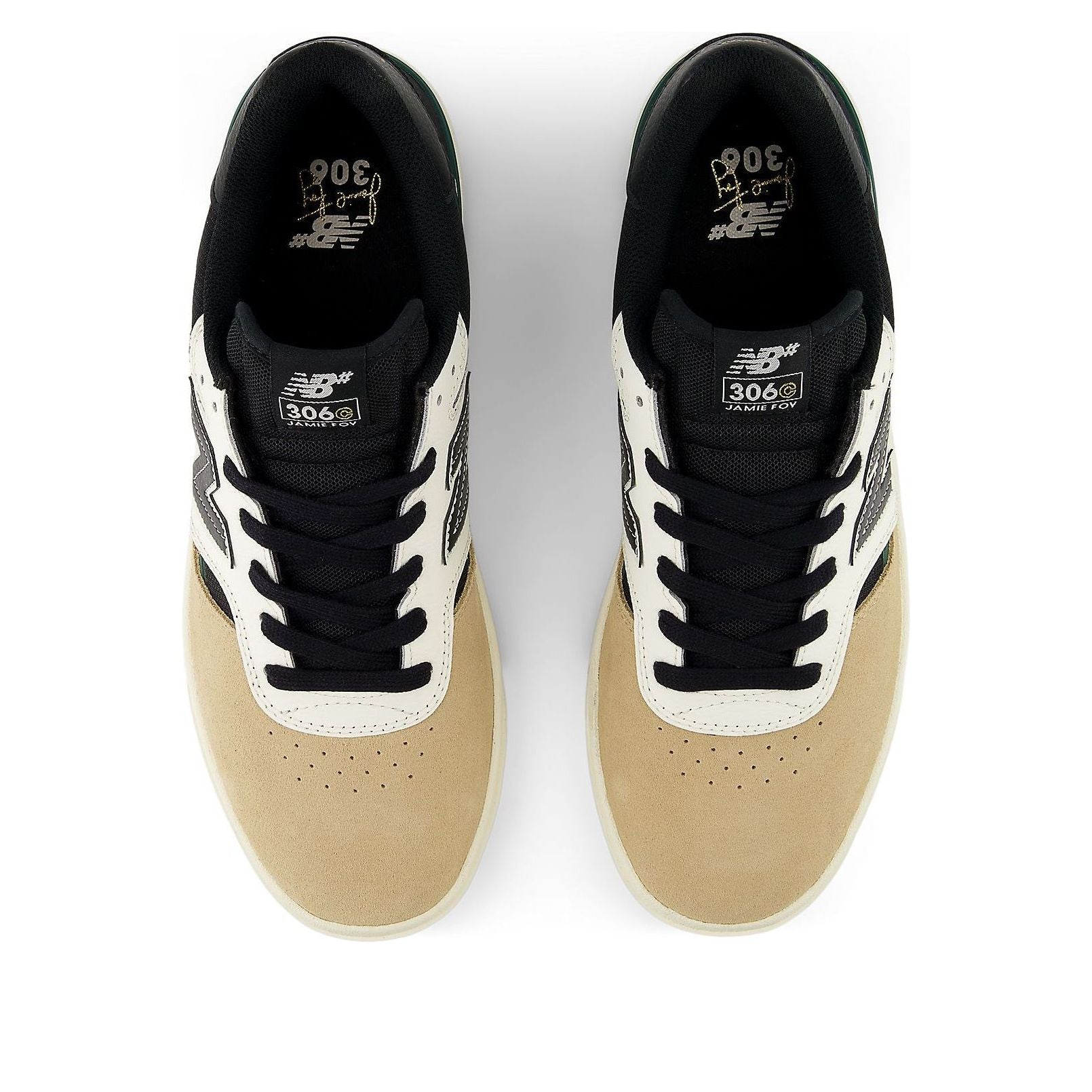 Lookbook 新百伦Numeric 306 Cup Jamie Foy羊毛黑色滑板鞋 UN306CBB