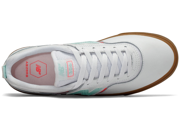 Lookbook New Balance 306系列 D寬 白綠色