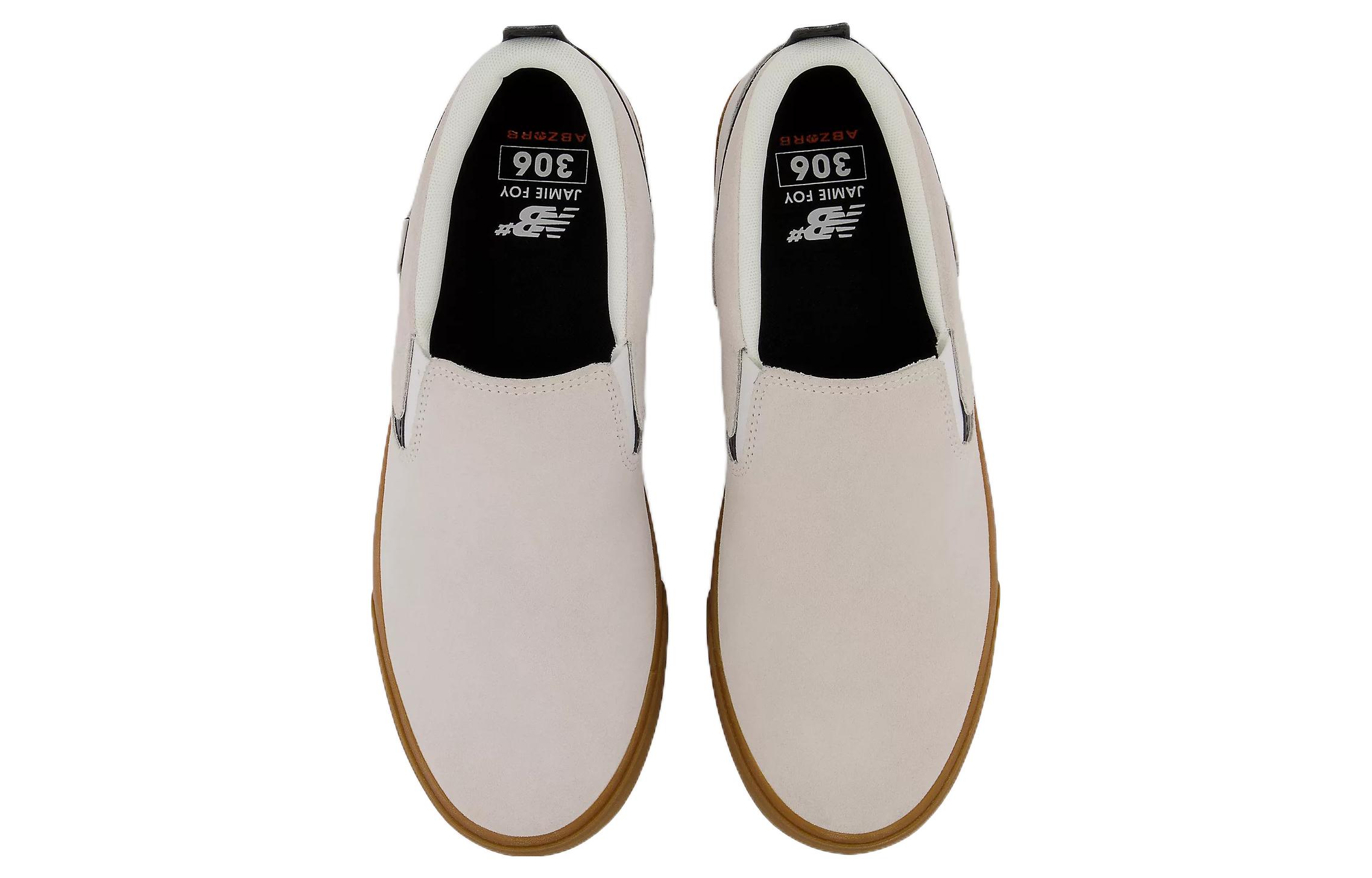 Lookbook Jamie Foy x New Balance Numeric 306 Laceless ''Wit Gum'' NM306LBW