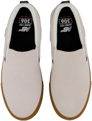 Jamie Foy x New Balance Numeric 306 Laceless 'White Gum' NM306LBW Lookbook Jamie Foy x New Balance Numeric 306 Laceless 'White Gum' NM306LBW