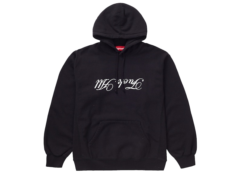 Jamie Reid/Supreme Fuck All Hooded Sweatshirt Black