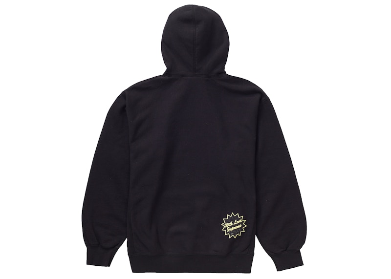 Jamie Reid/Supreme Fuck All Hooded Sweatshirt Black 圖 2
