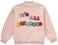 Buy Jamie Reid/Supreme It's All Bollocks Varsity Jacket Dusty Pink