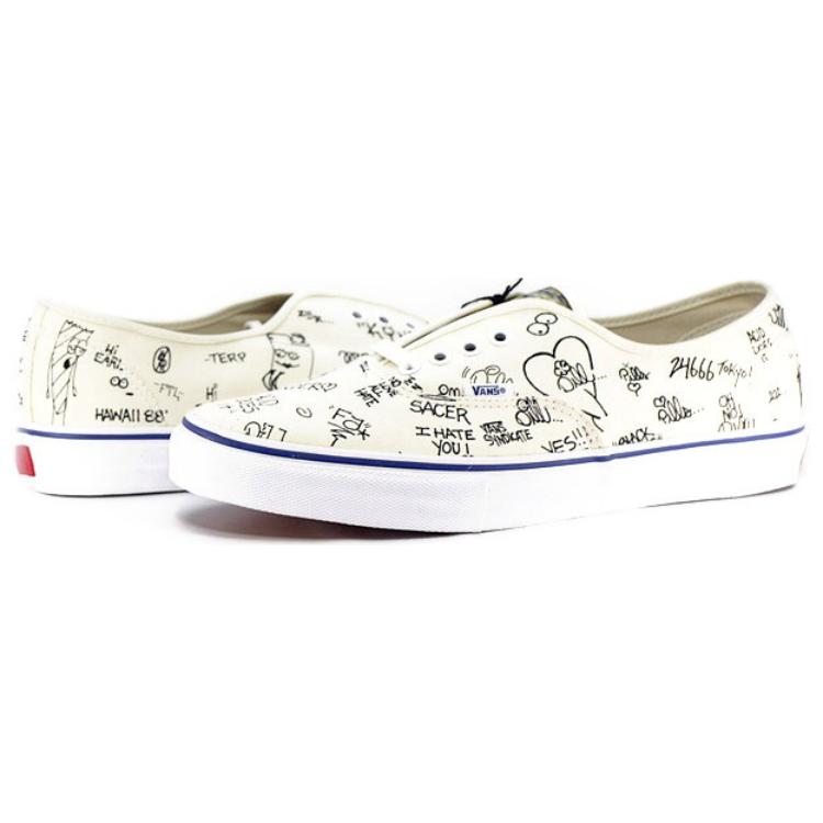 Lookbook Jason Dill x Vans OG Authentic S 经典款 VNOZSGFDV