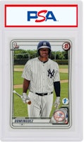 Jasson Dominguez 2020 Bowman 1st Edition #BFE8 Jasson Dominguez 2020 Bowman 1st Edition #BFE8