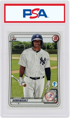Jasson Dominguez 2020 Bowman 1st Edition #BFE8 Buy Jasson Dominguez 2020 Bowman 1st Edition #BFE8