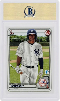Jasson Dominguez 2020 Bowman 1st Edition #BFE8 Order Jasson Dominguez 2020 Bowman 1st Edition #BFE8