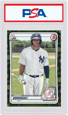 Jasson Dominguez 2020 Bowman Camo #BP8 Kartu Koleksi Buy Jasson Dominguez 2020 Bowman Camo #BP8 Kartu Koleksi