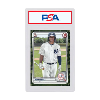 Jasson Dominguez 2020 Bowman Camo #BP8