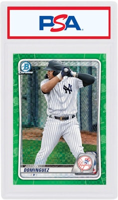 Jasson Dominguez 2020 Bowman Chrome X Green X-Fractor /31 #BCP-243 Buy Jasson Dominguez 2020 Bowman Chrome X Green X-Fractor /31 #BCP-243