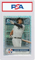 Jasson Dominguez 2020 Bowman Mega Box Spanning The Globe Chrome Mojo Refractor #STG-JD Jasson Dominguez 2020 Bowman Mega Box Spanning The Globe Chrome Mojo Refractor #STG-JD