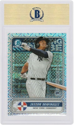 Jasson Dominguez 2020 Bowman Mega Box Spanning The Globe Chrome Mojo Refractor #STG-JD Order Jasson Dominguez 2020 Bowman Mega Box Spanning The Globe Chrome Mojo Refractor #STG-JD