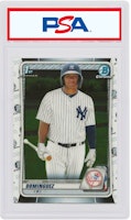 Jasson Dominguez 2020 Bowman Prospects Chrome #BCP8 Jasson Dominguez 2020 Bowman Prospects Chrome #BCP8
