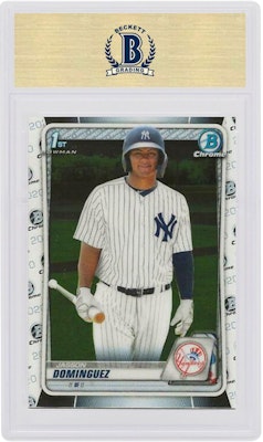Jasson Dominguez 2020 Bowman Prospects Chrome #BCP8 Order Jasson Dominguez 2020 Bowman Prospects Chrome #BCP8