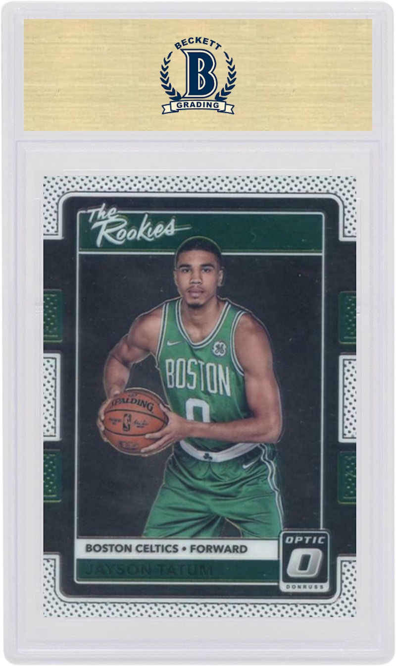 Jayson Tatum 2017 Donruss Optic The Rookies Rookie #3 圖 2