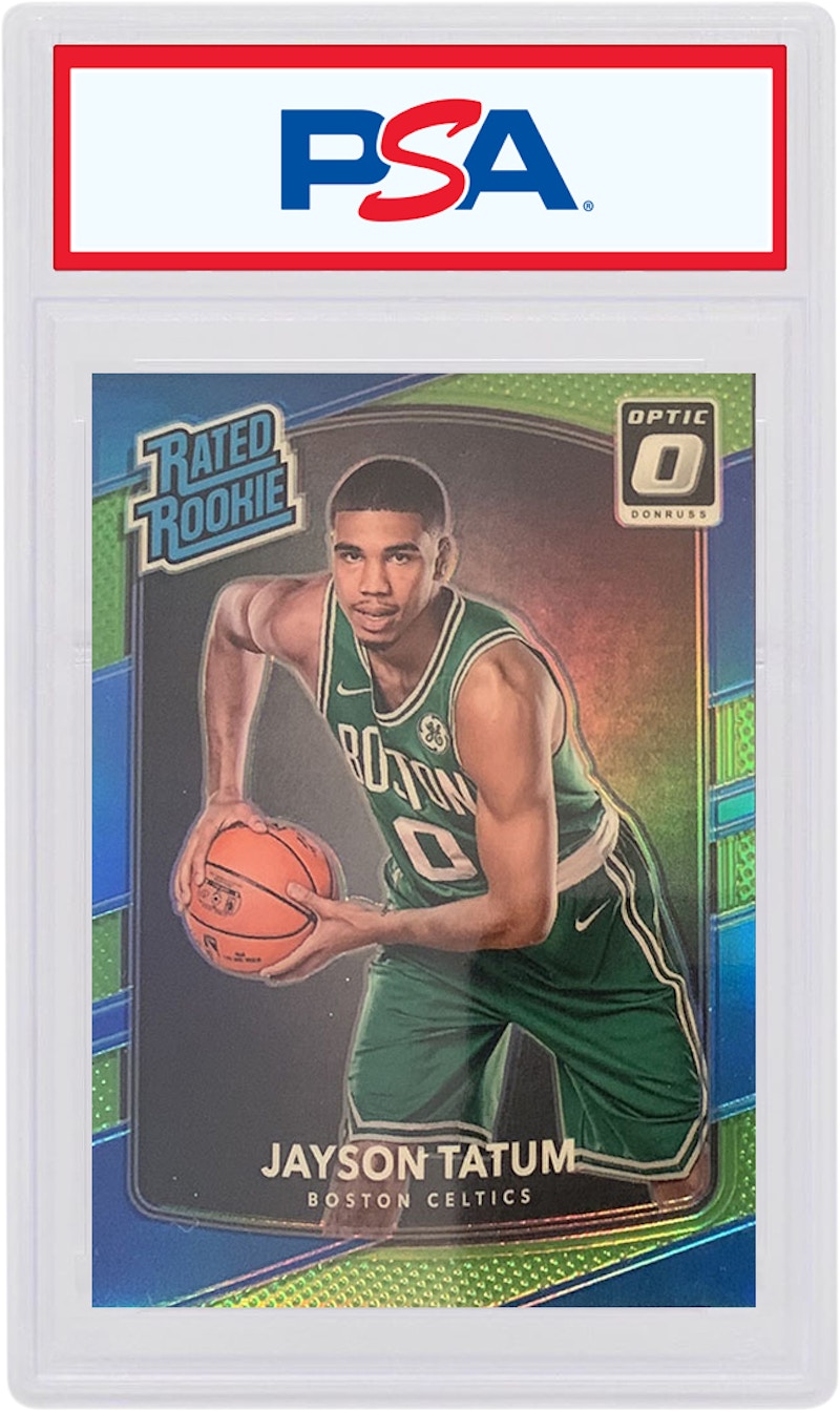 Buy Jayson Tatum 2017 Panini Donruss Optic Rookie Lime Hijau /175 #198