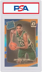Jayson Tatum 2017 Panini Donruss Optic Rookie Orange /199 #198 Kartu Koleksi Buy Jayson Tatum 2017 Panini Donruss Optic Rookie Orange /199 #198 Kartu Koleksi