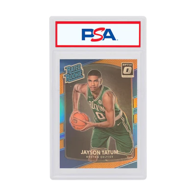 Jayson Tatum 2017 Panini Donruss Optic Rookie Orange /199 #198