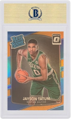 Jayson Tatum 2017 Panini Donruss Optic Rookie Orange /199 #198 Order Jayson Tatum 2017 Panini Donruss Optic Rookie Orange /199 #198