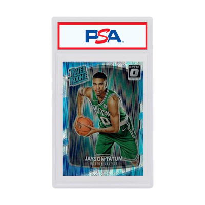 Jayson Tatum 2017 Panini Donruss Optic Rookie Shock #198
