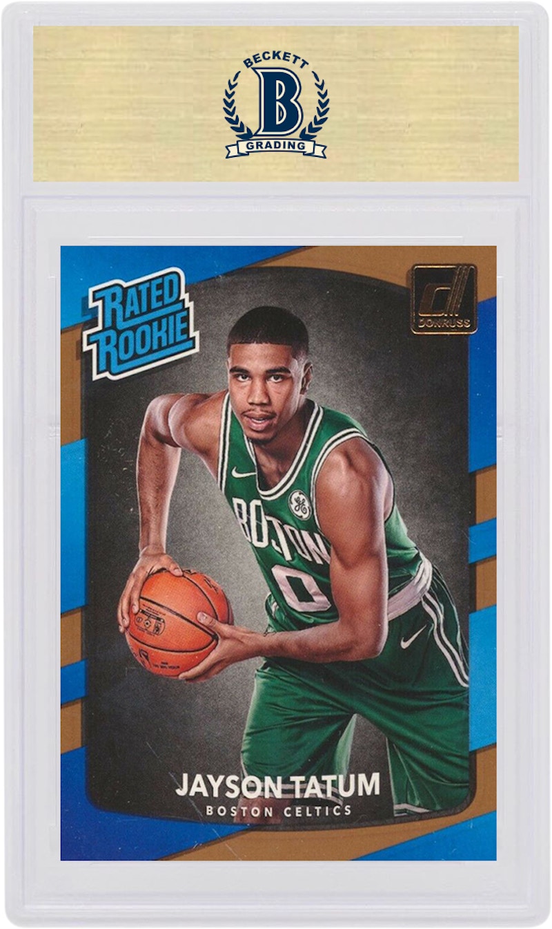 Jayson Tatum 2017 Panini Donruss Rookie #198 圖 2