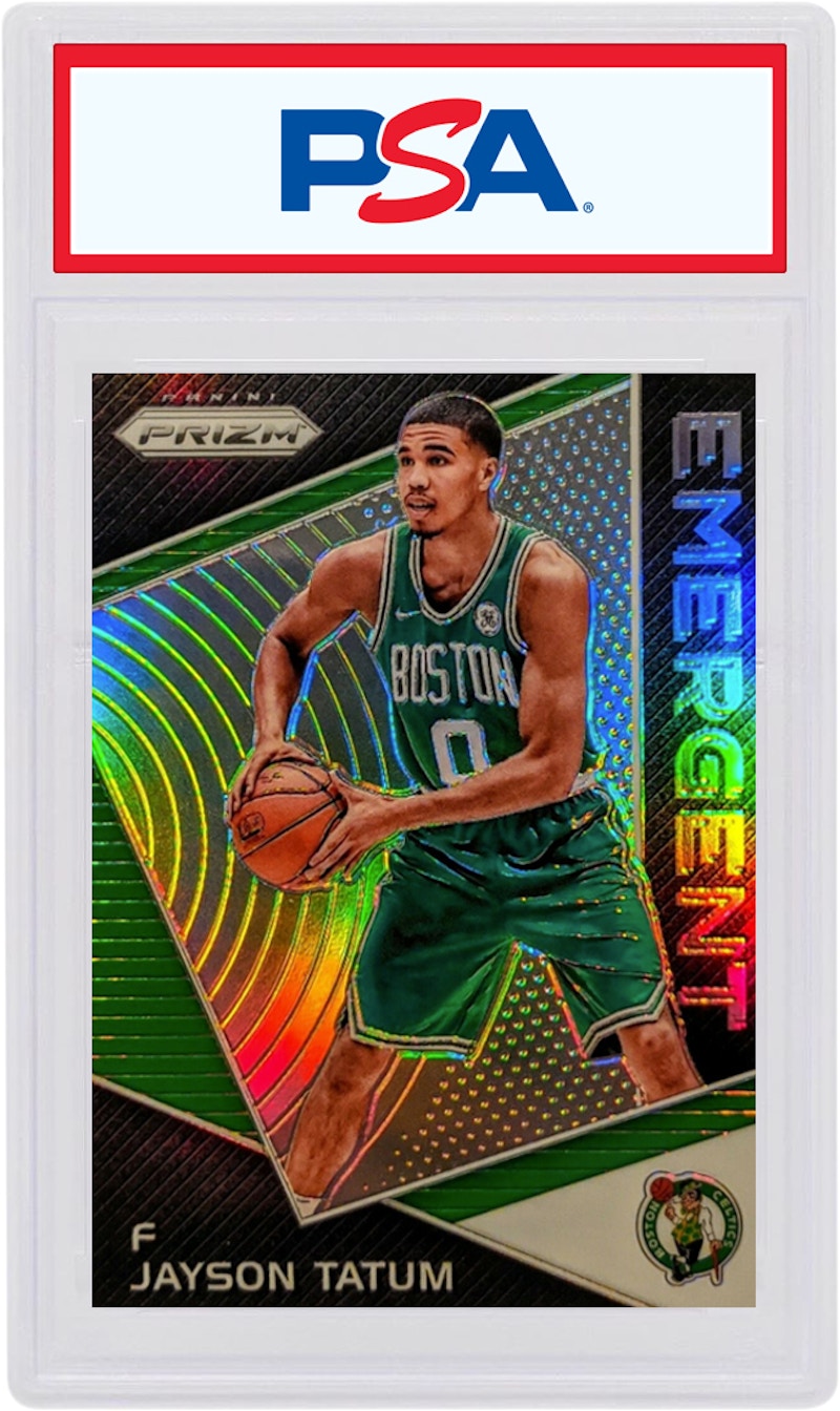 Jayson Tatum 2017 Panini Prizm Emergent Rookie Silver #EMJAY