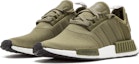 Lookbook JD Sports x adidas NMD_R1 'Olive Cargo' BY2504 - Kasut Olahraga Stylish