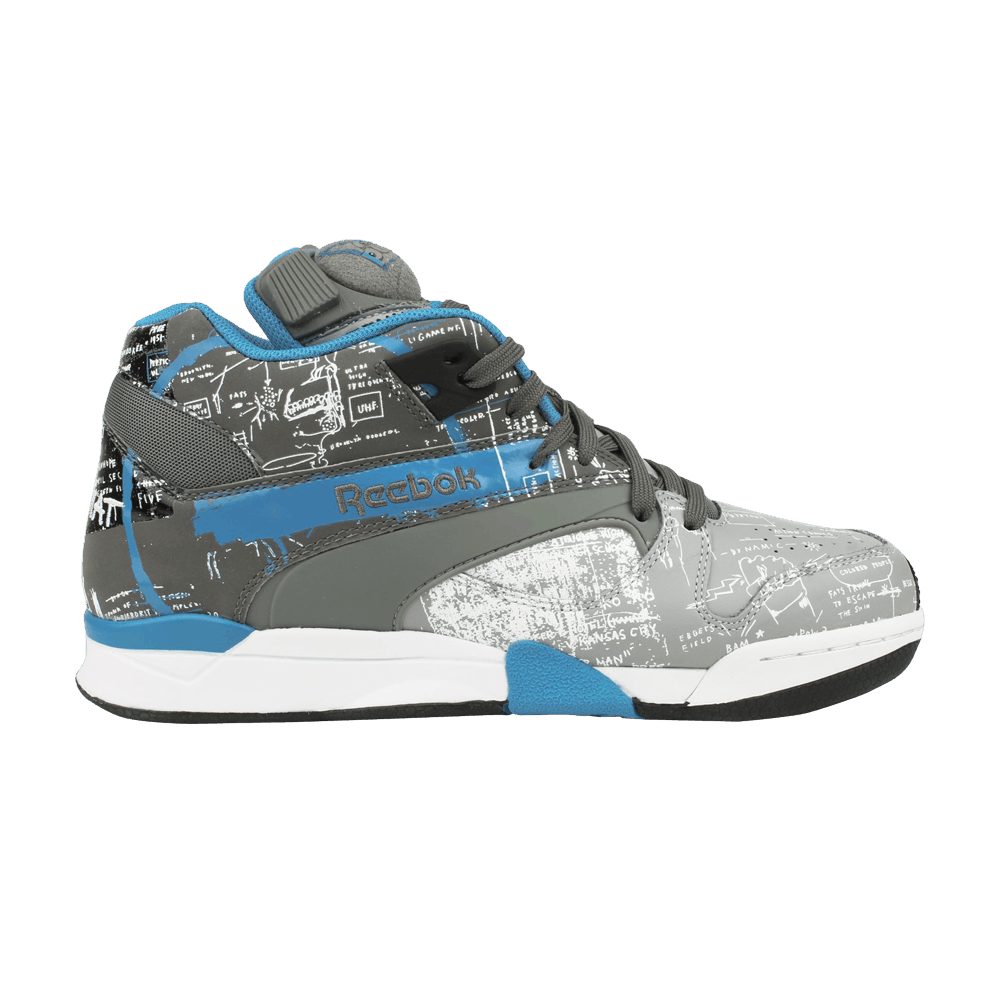 Jean-Michael Basquiat x Reebok Court Victory Pump 'Grey Blue' J99568