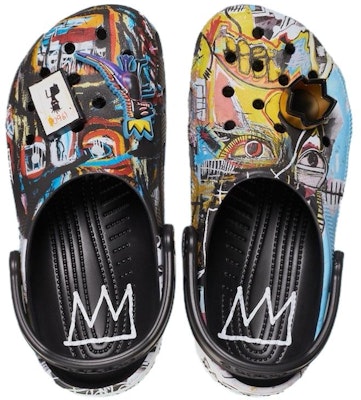 Jean-Michel Basquiat x Crocs Classic Clog 'Pop Art' 209486-001 Shop Jean-Michel Basquiat x Crocs Classic Clog 'Pop Art' 209486-001