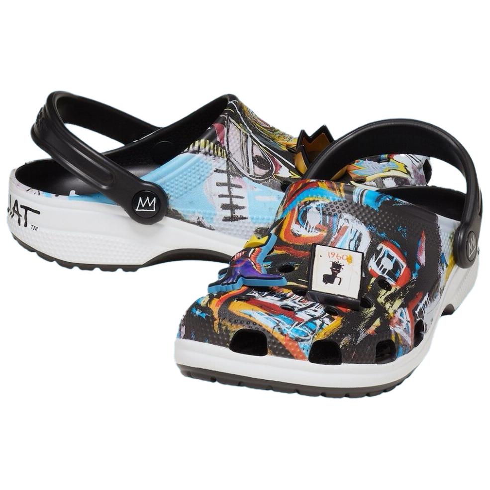 Shop 尚·米榭·巴斯奇亞 x Crocs 經典洞洞鞋 ''流行藝術'' 209486-001