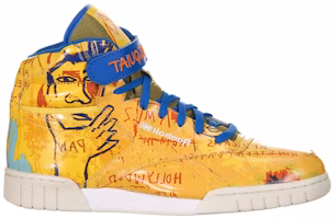 Jean-Michel Basquiat x Reebok Ex-O-Fit Plus High 'Yellow Blue Sport' J99577 Jean-Michel Basquiat x Reebok Ex-O-Fit Plus High 'Yellow Blue Sport' J99577