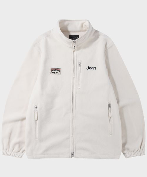 Jeep 2WAY Mountain 1941 Liner Fleece Zip-Up Jacket JR5TZU091CE