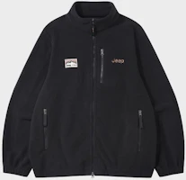 Lookbook Jeep 2WAY 山系1941抓絨內膽拉鏈外套 JR5TZU091BK