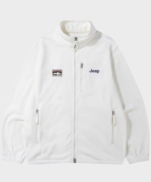 Lookbook Jeep 1941 雙面羊毛襯墊拉鍊外套 JR5TZU091IV