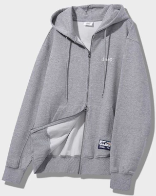 Jeep 2WAY Retro Mountain 1941 Oversized Hoodie Zip-Up JQ5TZU061MG Buy Jeep 2WAY Retro Mountain 1941 Oversized Hoodie Zip-Up JQ5TZU061MG