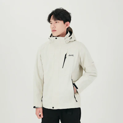 Jeep三合一夹克, 休闲户外可拆内胆, 标志设计 P834MWD620 13