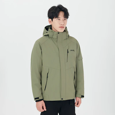 Jeep三合一夹克, 休闲户外可拆内胆, 标志设计 P834MWD620 18