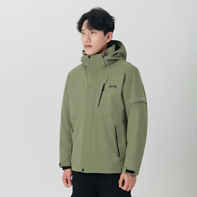 Jeep三合一夹克, 休闲户外可拆内胆, 标志设计 P834MWD620 19