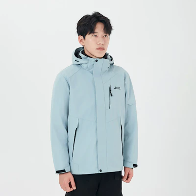 Jeep三合一夹克, 休闲户外可拆内胆, 标志设计 P834MWD620 25