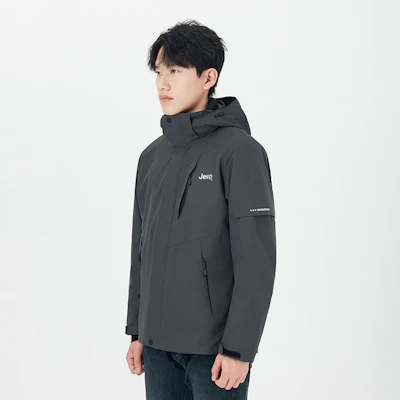 Jeep三合一夹克, 休闲户外可拆内胆, 标志设计 P834MWD620 31