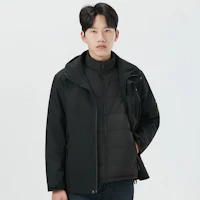 Shop Jeep 3合1外套,休閒戶外可拆內襯,品牌Logo設計 P834MWD620